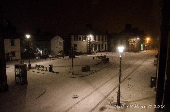 A slightly snow swept evening!