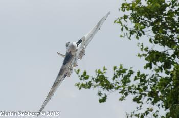 Vulcan XH558 doing what she does best!
