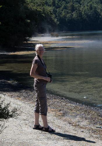 Carol at Rotoroa Lake
