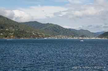 Looking back towards Picton