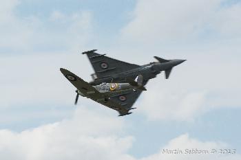 Now that was close - distance not years!