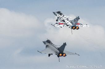 Two French Navy Rafaels - one very striking