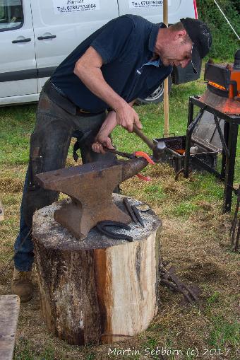 Farrier at work