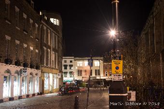 Ghostly self-portrait!