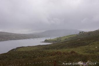 View from our overnight stop