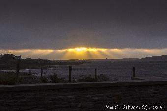 Moody Sky over Glinsce Pier
