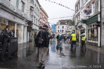 A wet Galway City